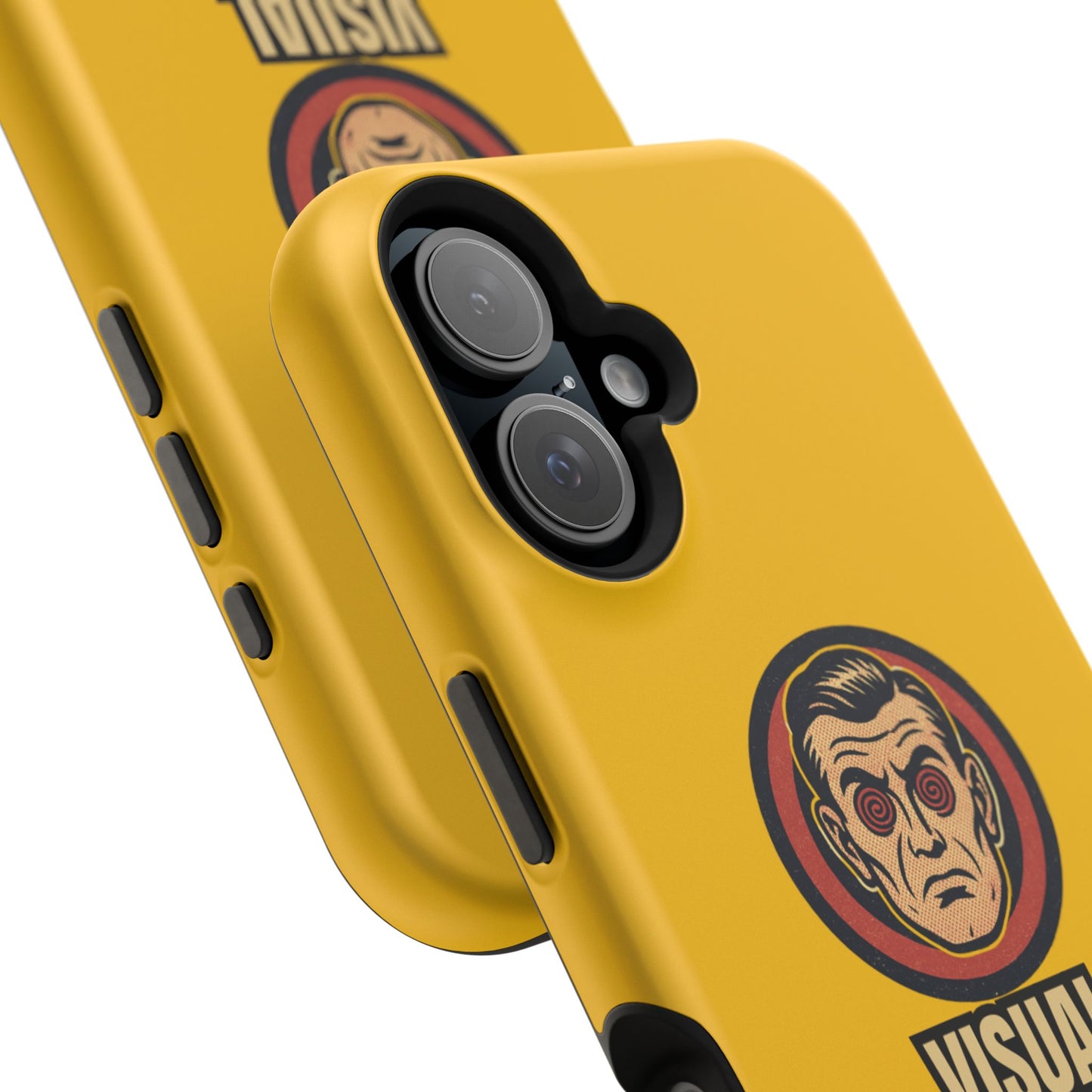 Visual Hallucinations Retro Graphic Impact-Resistant Phone Case