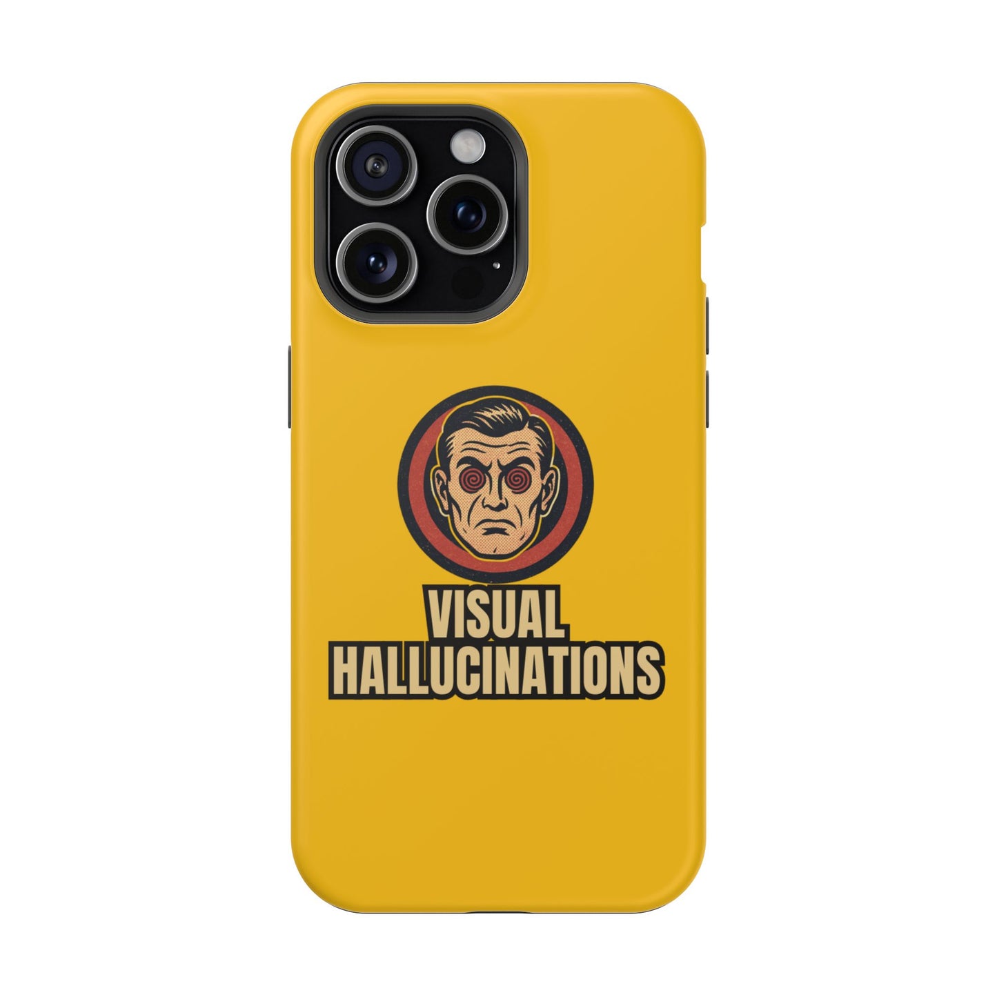 Visual Hallucinations Retro Graphic Impact-Resistant Phone Case