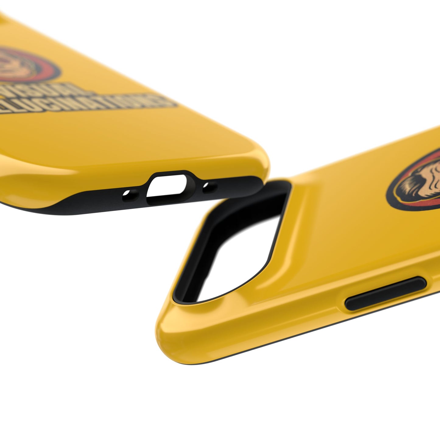 Visual Hallucinations Retro Graphic Impact-Resistant Phone Case