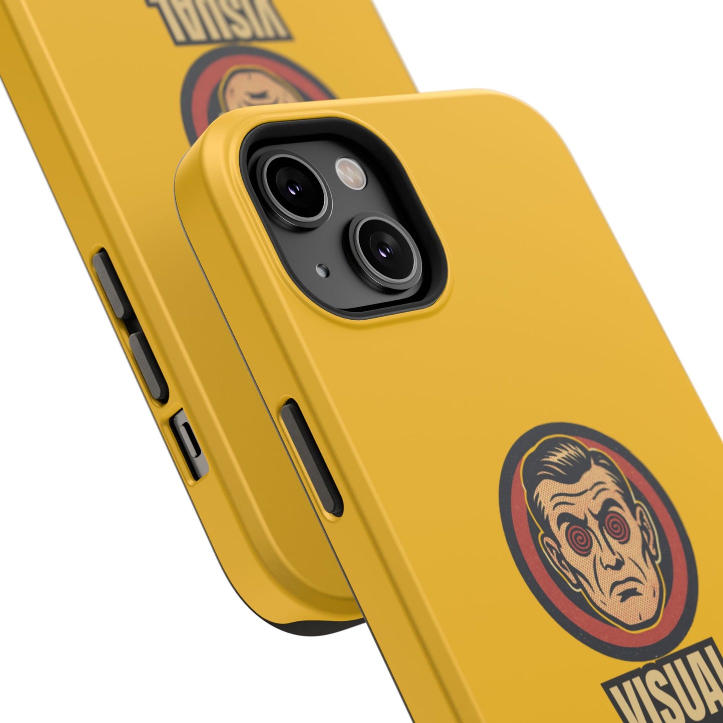 Visual Hallucinations Retro Graphic Impact-Resistant Phone Case
