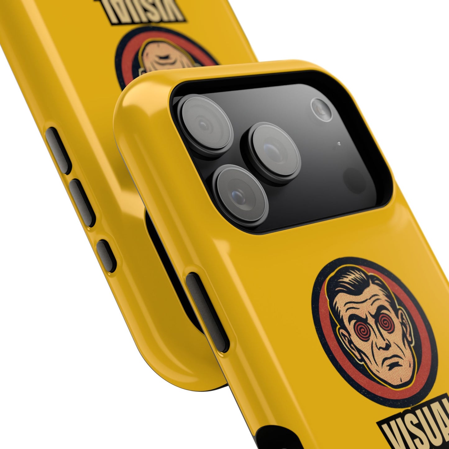 Visual Hallucinations Retro Graphic Impact-Resistant Phone Case