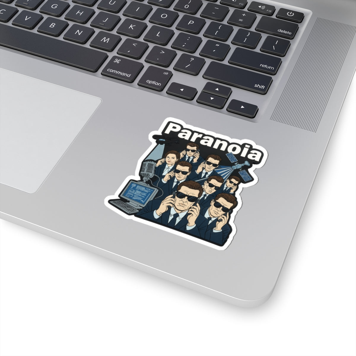 Paranoia Parody Sticker — Mental Health Awareness Kiss-Cut Sticker