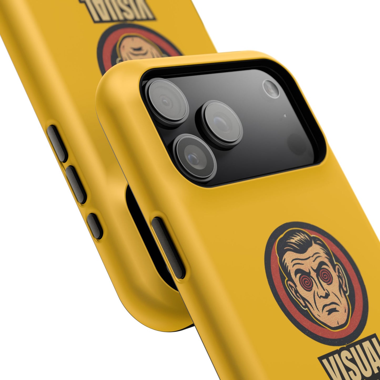Visual Hallucinations Retro Graphic Impact-Resistant Phone Case
