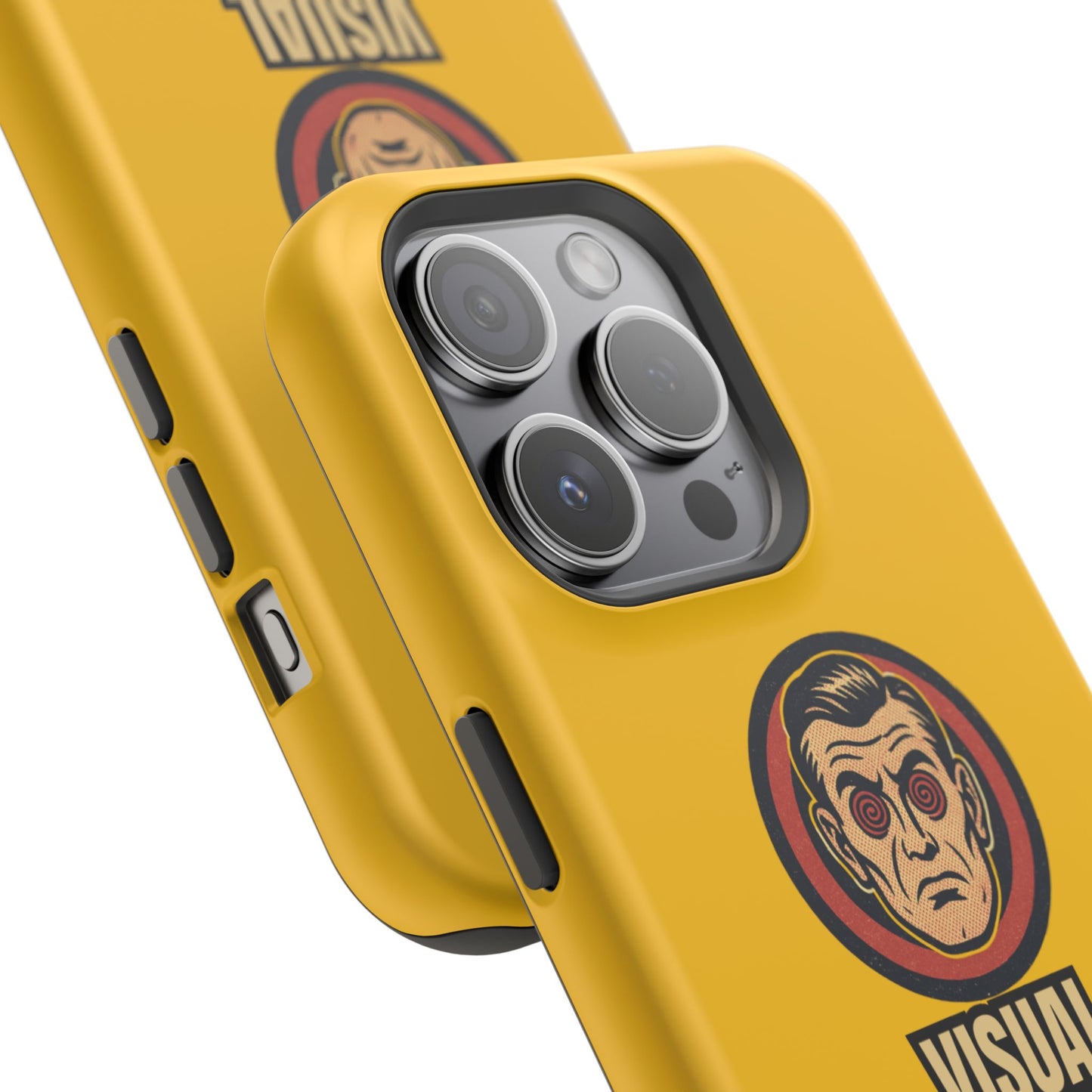 Visual Hallucinations Retro Graphic Impact-Resistant Phone Case