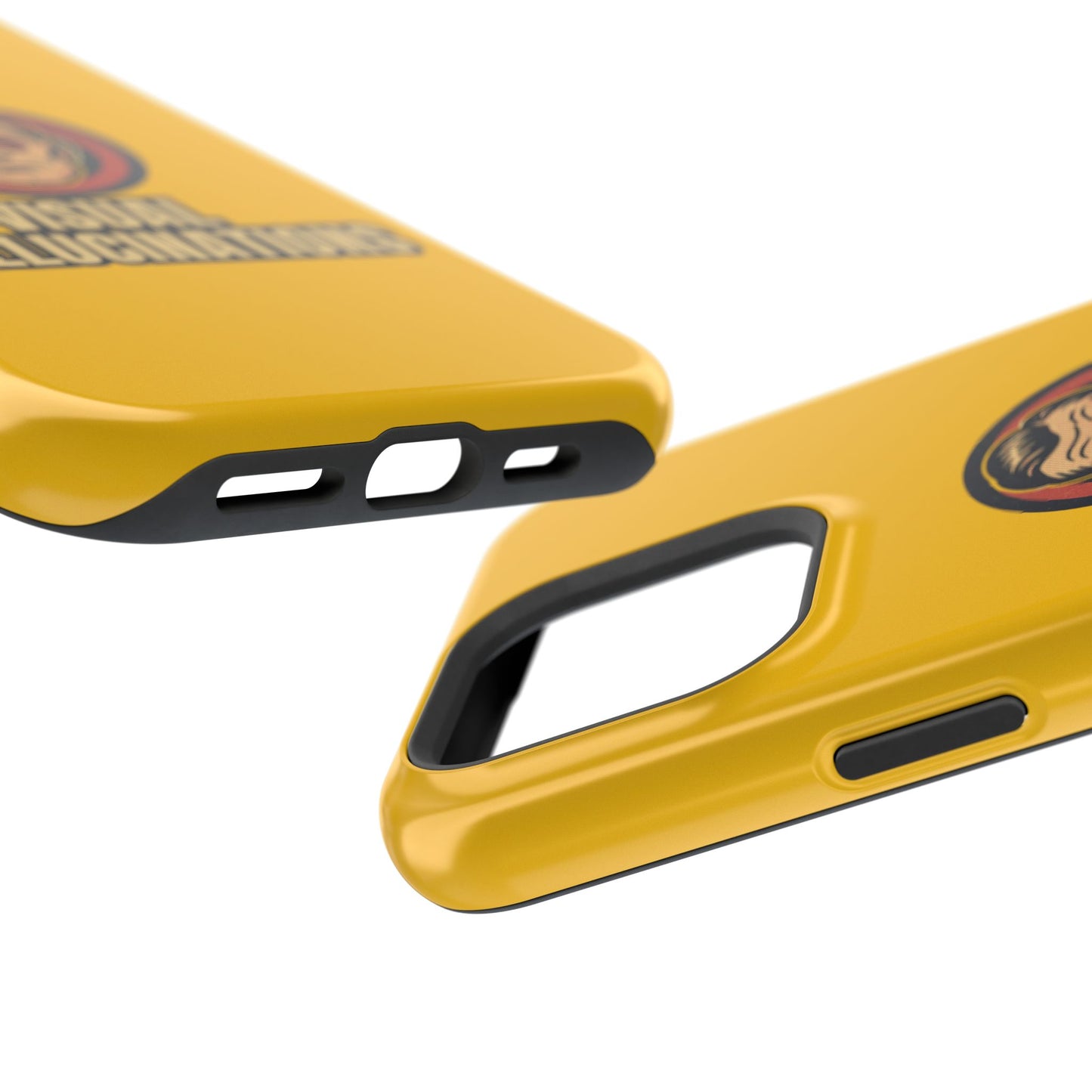 Visual Hallucinations Retro Graphic Impact-Resistant Phone Case