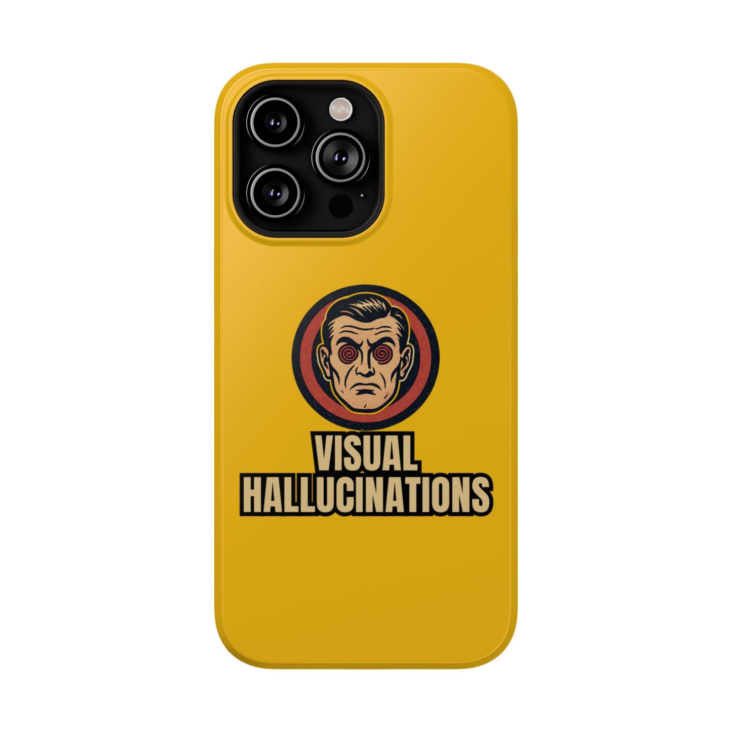 Visual Hallucinations Retro Graphic Impact-Resistant Phone Case