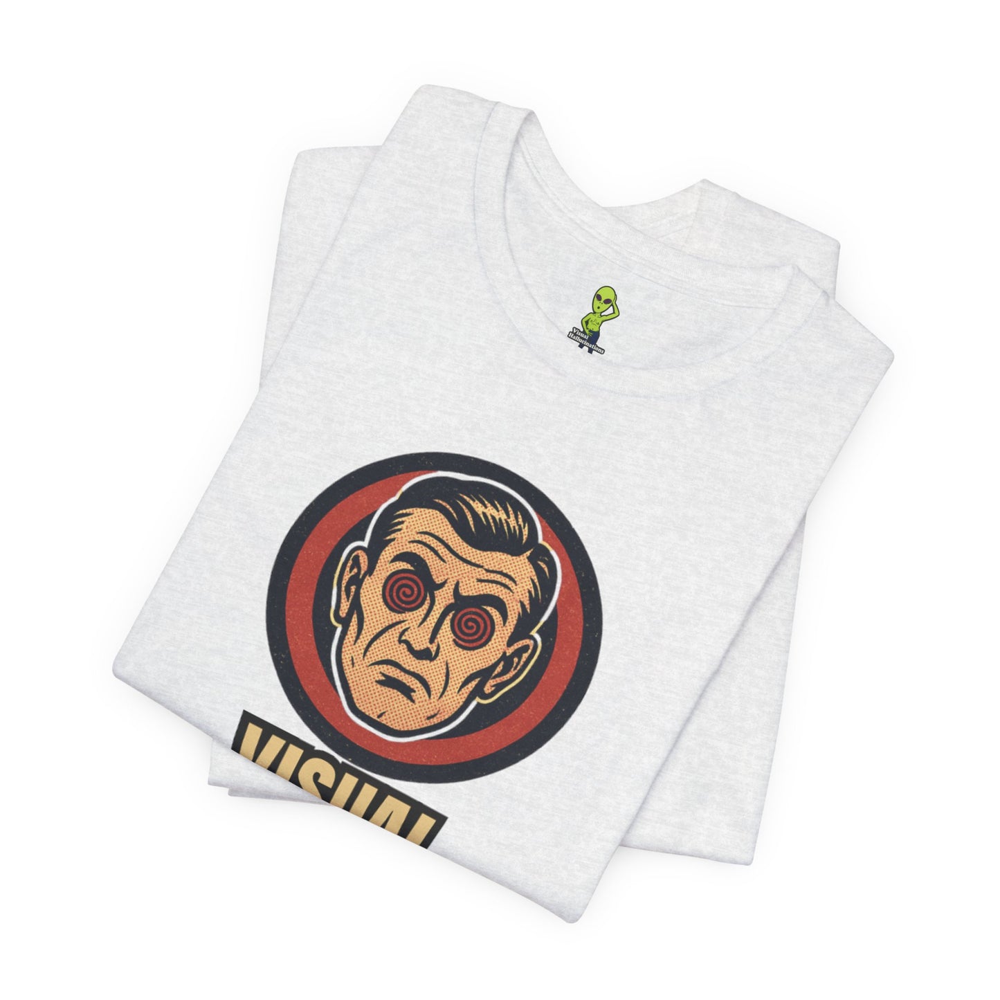Retro '5150' Spiral-Eyed Psychiatric Man T-Shirt