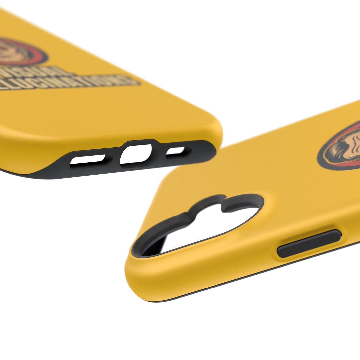 Visual Hallucinations Retro Graphic Impact-Resistant Phone Case