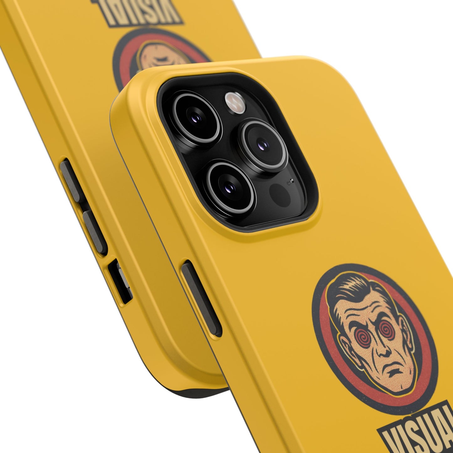 Visual Hallucinations Retro Graphic Impact-Resistant Phone Case