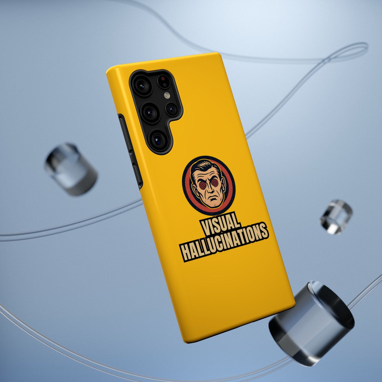 Visual Hallucinations Retro Graphic Impact-Resistant Phone Case