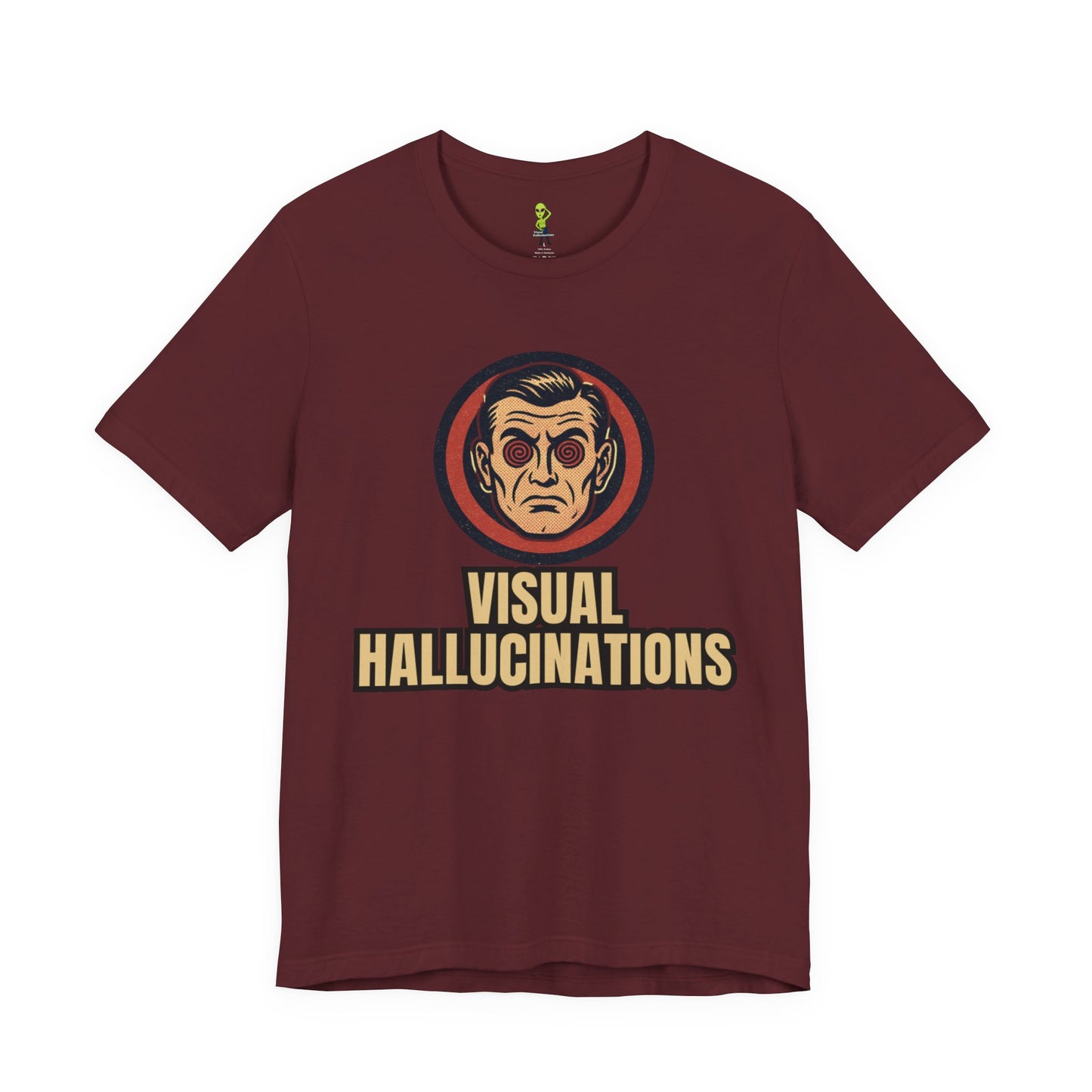 Retro '5150' Spiral-Eyed Psychiatric Man T-Shirt