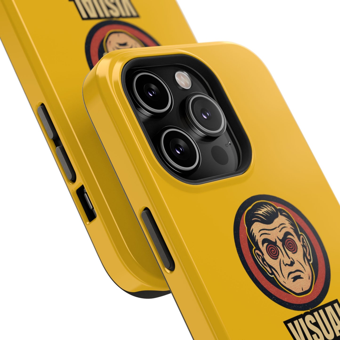 Visual Hallucinations Retro Graphic Impact-Resistant Phone Case