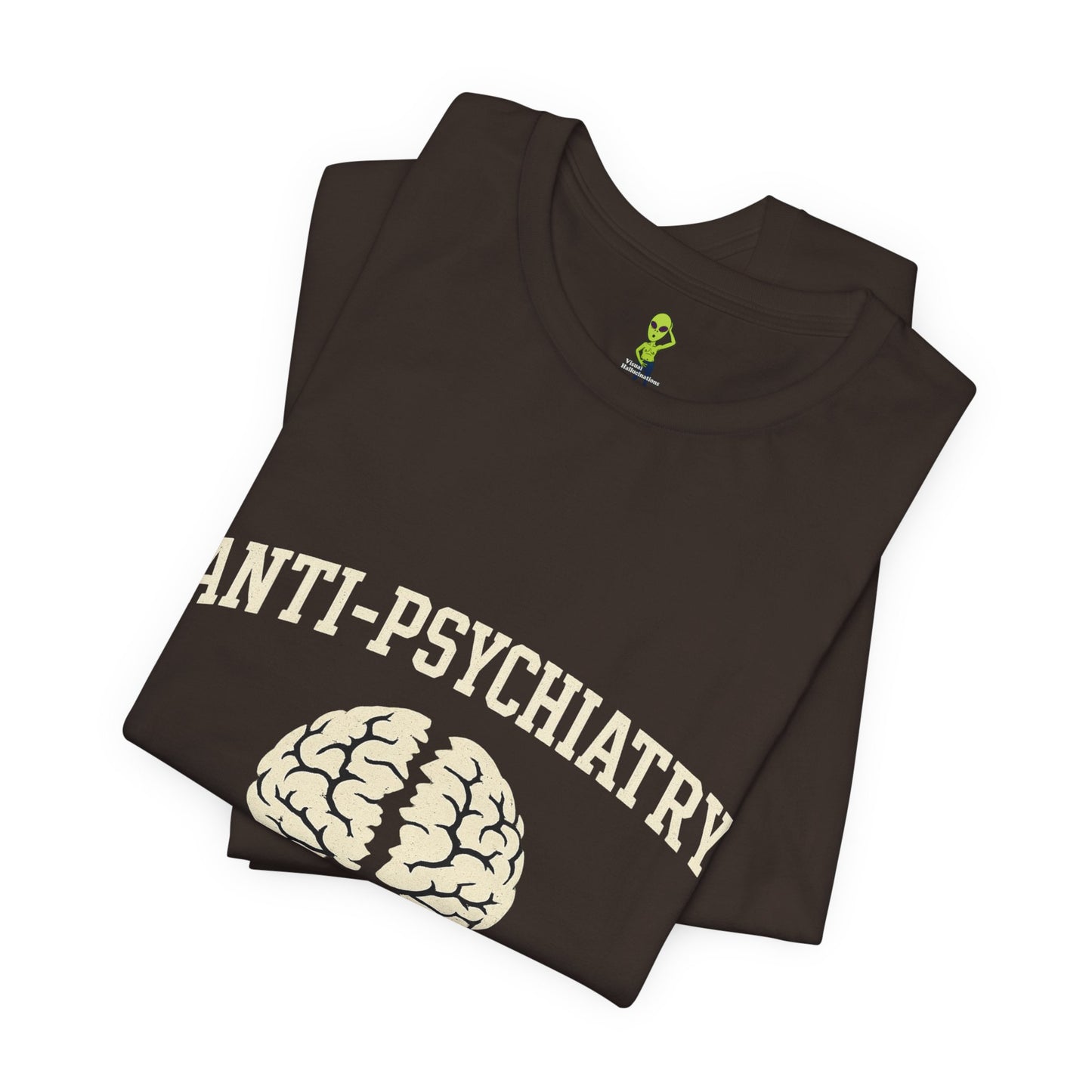Anti-Psychiatry Psychiatry Club Tee — Split Brain Mental Health Awareness Shirt